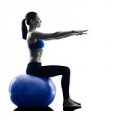  Fitnessball/ pilatesboll 55 cm 